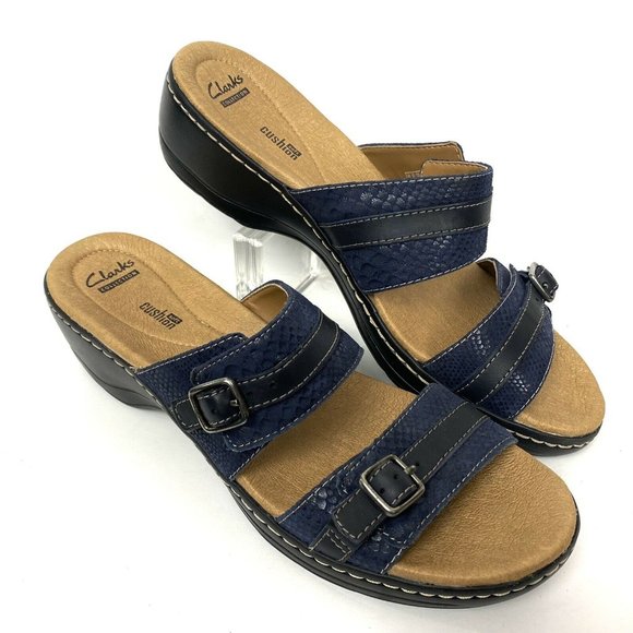 clarks womens blue